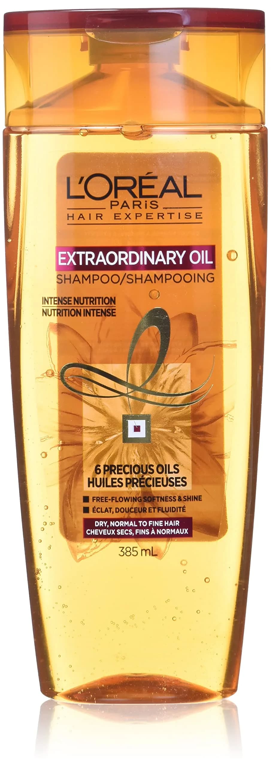 L'Oreal Paris Extraordinary Oil Nourishing Shampoo 12.6 oz | Hydrates & Nourishes Dry Hair — 12.6 Fl Oz