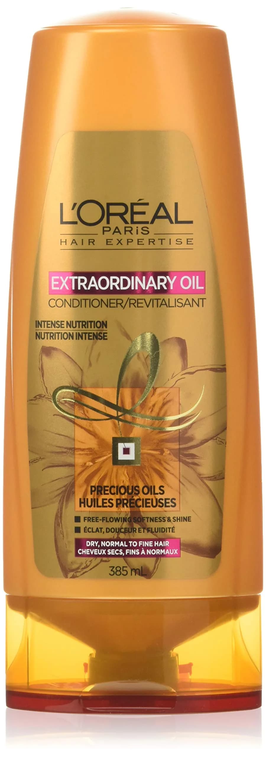 L'Oreal Paris Elvive Extraordinary Oil Nourishing Conditioner 12.6 Fl Oz | Deep Hydration for Dry Hair — yellow
