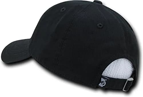 Rapid Dominance Relaxed Graphic Cap, Black | Classic Dad Hat with Embroidered Logo (One Size) thumbnail 3