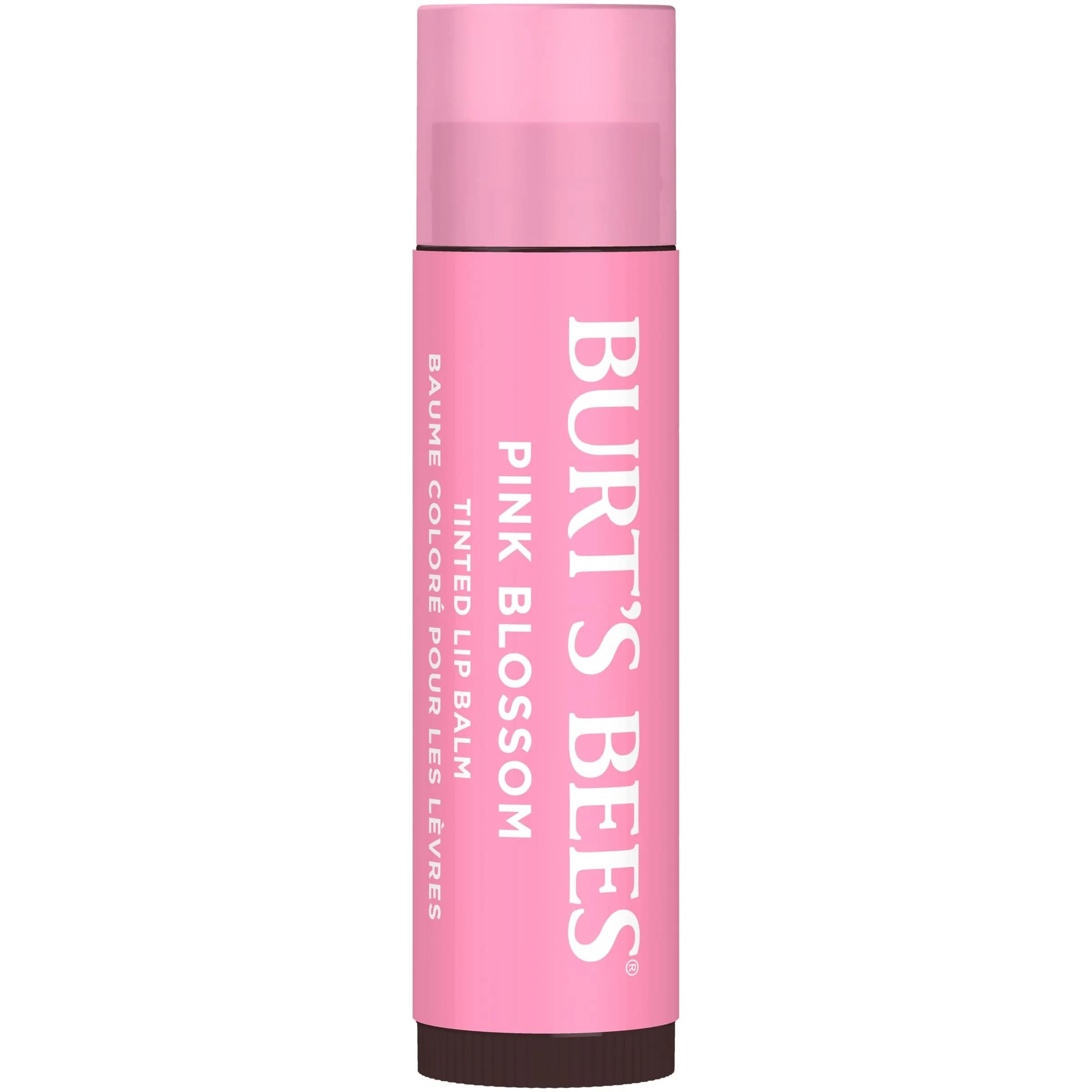 Burt's Bees Pink Blossom Tinted Lip Balm 2x0.3oz (0.6oz Total) | Natural Buildable Finish with Shea Butter - view 2