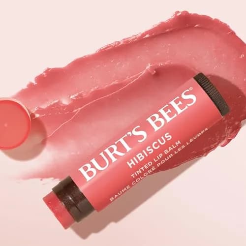 Burt's Bees Tinted Lip Balm Hibiscus 2-Pack | Natural Hydration with Shea Butter thumbnail 8