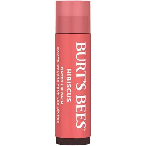 Burt's Bees Tinted Lip Balm Hibiscus 2-Pack | Natural Hydration with Shea Butter thumbnail 2
