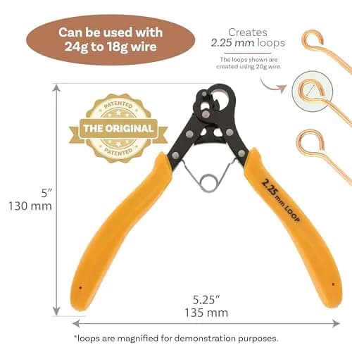 The Beadsmith Original One Step Looper Pliers | Creates Consistent 2.25 mm Loops for Jewelry Making (5 Inch) thumbnail 3