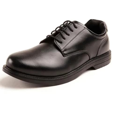 Deer Stags Crown Oxford Shoes, Black, 10.5 US | Formal Work & Dress Shoe thumbnail 1