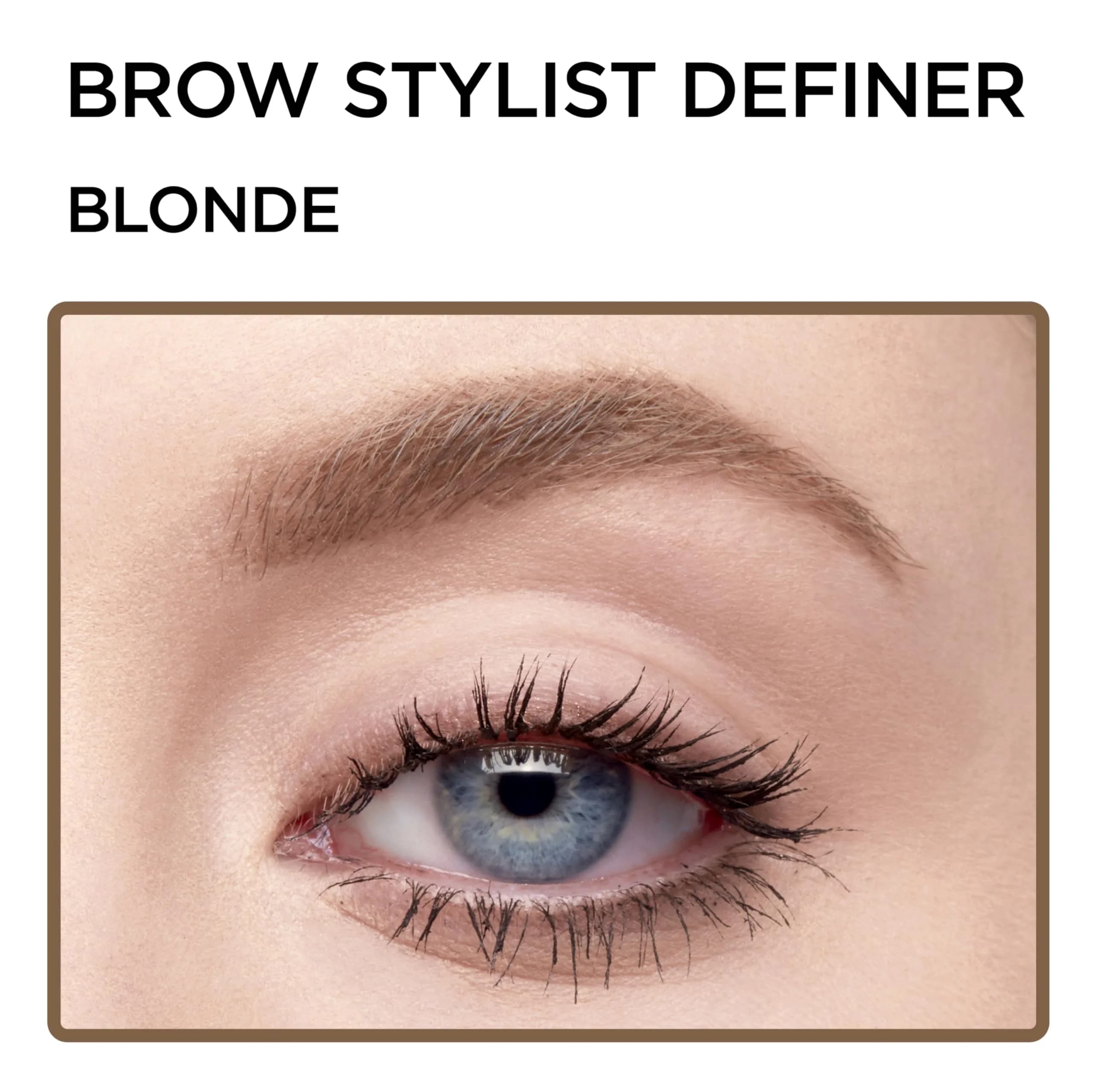 L'Oreal Paris Brow Stylist Definer Waterproof Eyebrow Pencil, Blonde | Ultra-Fine Mechanical Pencil - view 4
