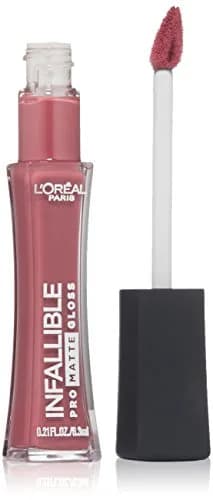 L'Oreal Paris Infallible Lip Pro Matte Gloss Blushing Ambition | Demi-Matte Liquid Lipstick 0.21 fl. oz. thumbnail 1