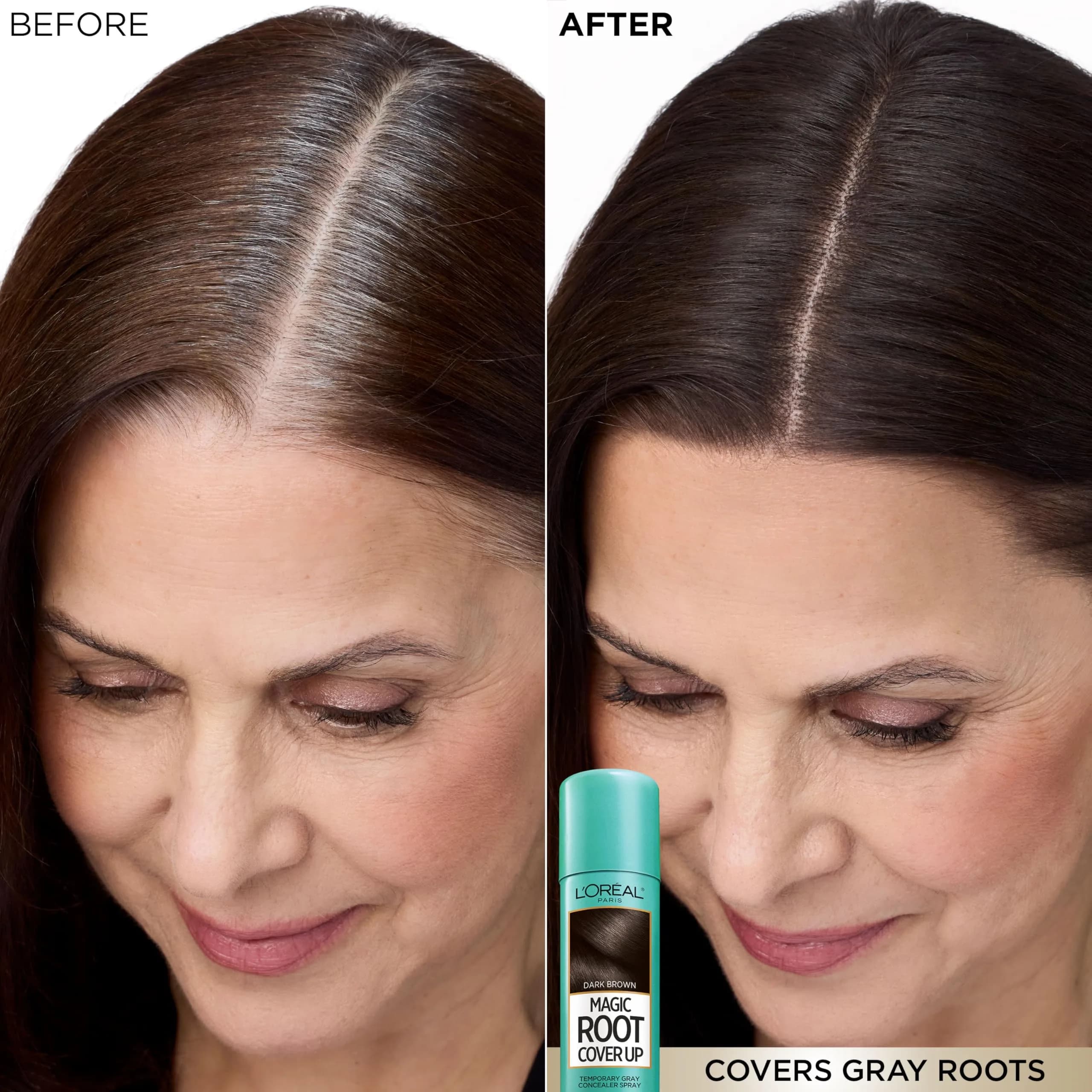 L'Oreal Paris Magic Root Cover Up Gray Hair Spray, Dark Blonde 59ml (2 oz) | Ammonia-Free Temporary Root Concealer - view 4