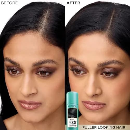 L'Oreal Paris Magic Root Cover Up Gray Hair Spray, Dark Blonde 59ml (2 oz) | Ammonia-Free Temporary Root Concealer thumbnail 5
