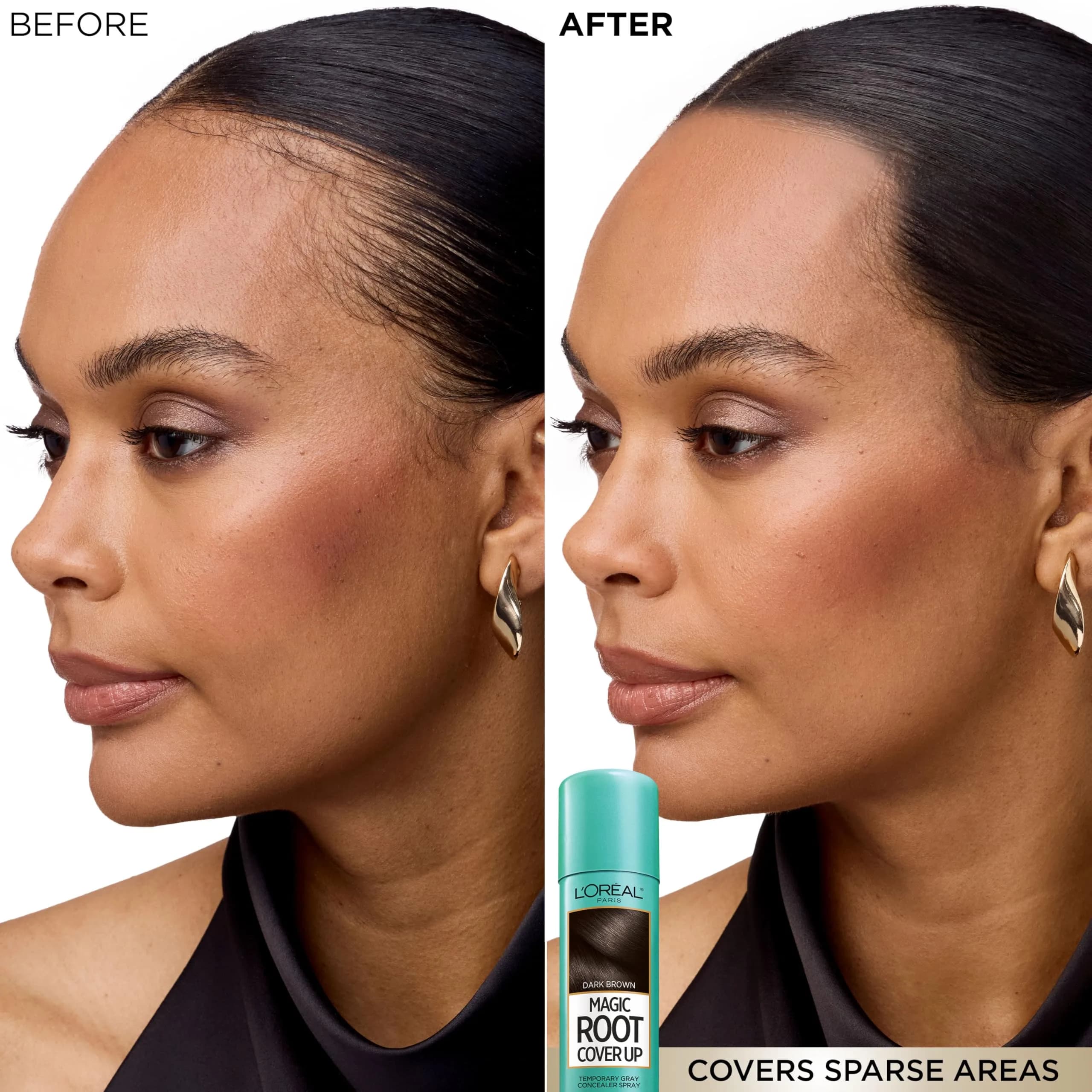 L'Oreal Paris Magic Root Cover Up Gray Hair Spray, Dark Blonde 59ml (2 oz) | Ammonia-Free Temporary Root Concealer - view 6
