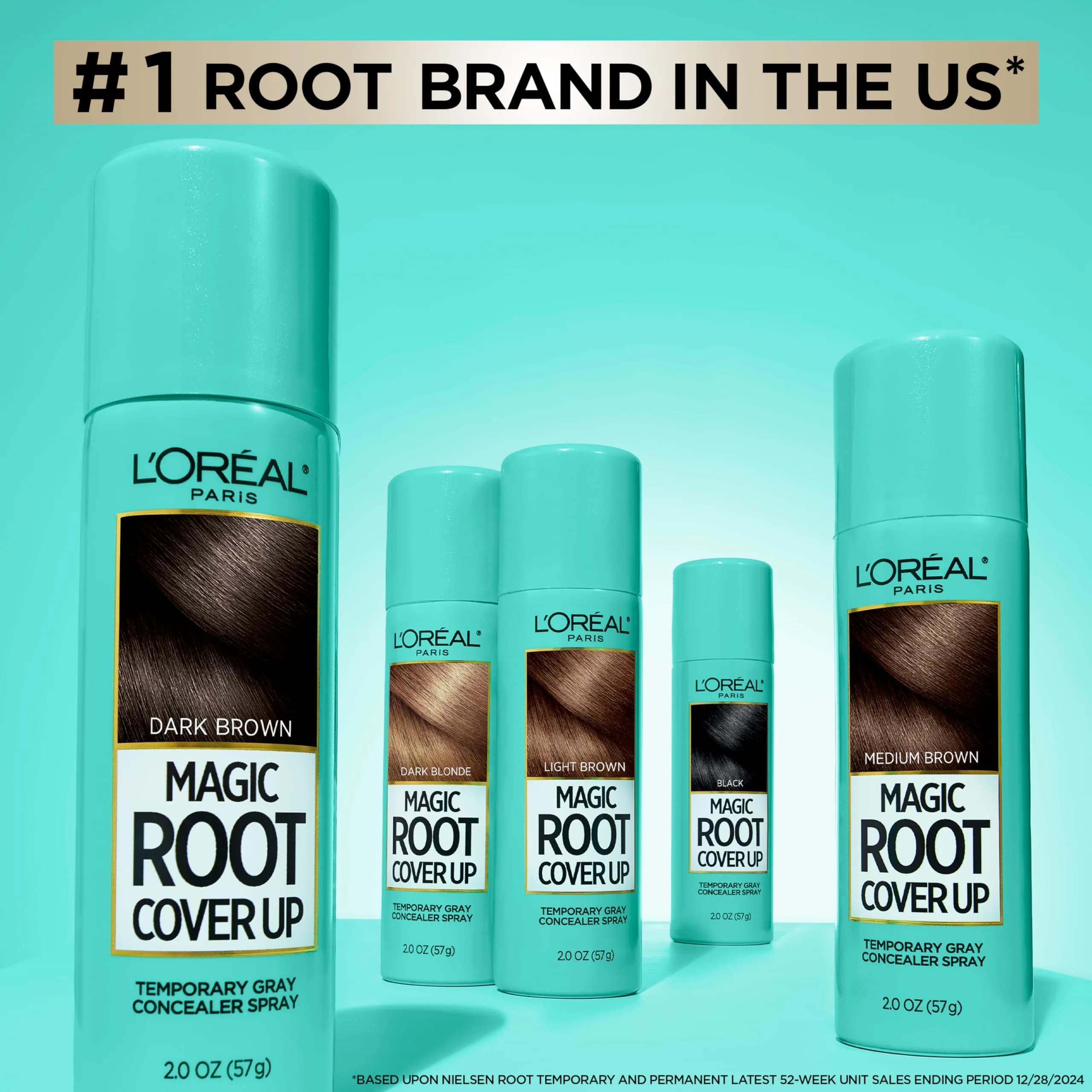 L'Oreal Paris Magic Root Cover Up Gray Hair Spray, Dark Blonde 59ml (2 oz) | Ammonia-Free Temporary Root Concealer - view 9