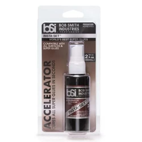 Bob Smith Industries Insta-Set Accelerator 60ml (2 fl oz) | Bonds Instantly on Most Surfaces thumbnail 1
