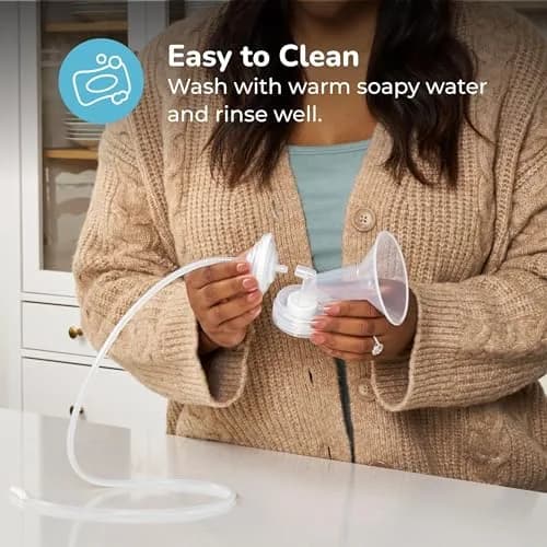 Spectra Wide Breast Shield Set Medium 24mm | BPA-Free Replacement Flange for Spectra Breast Pumps thumbnail 5