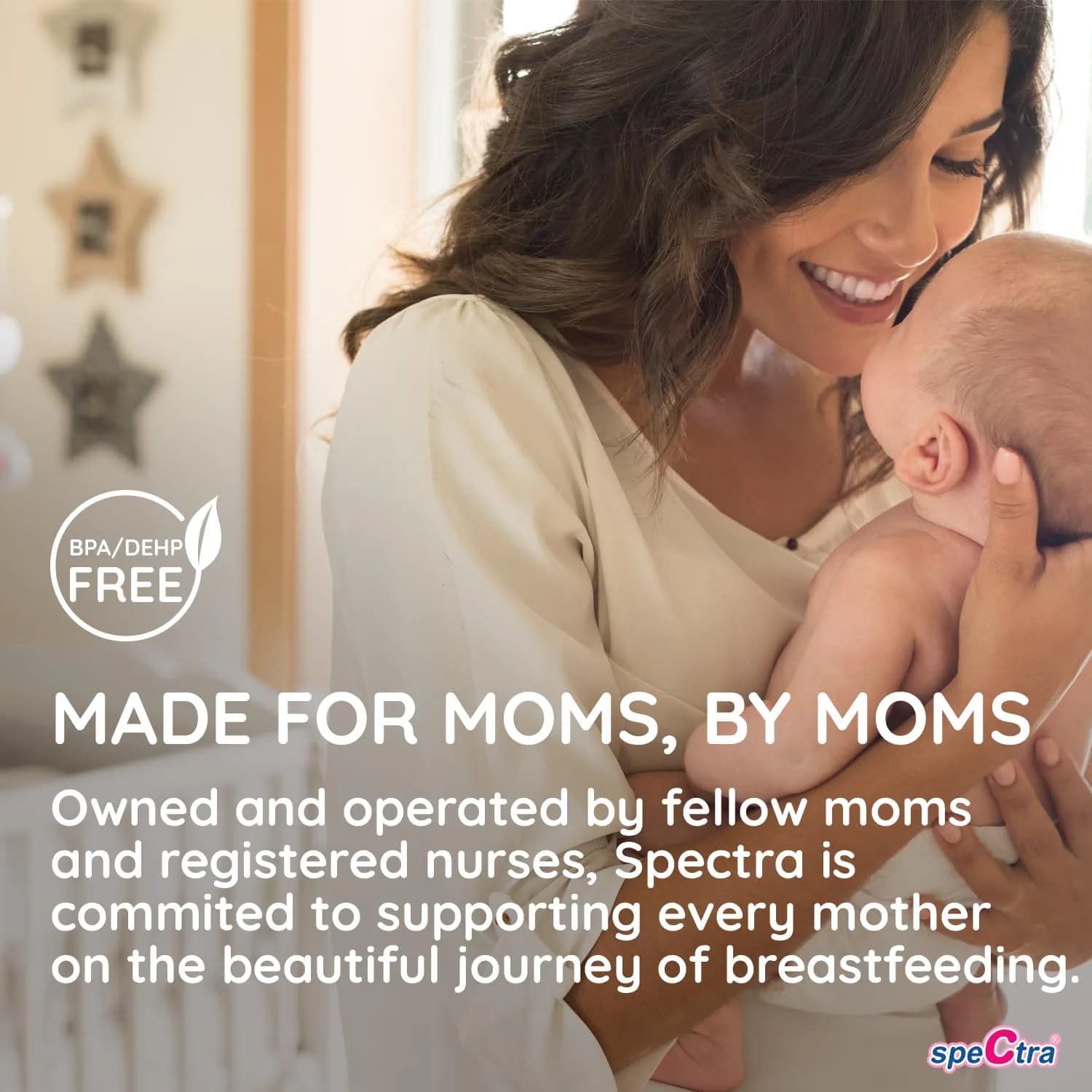 Spectra Wide Breast Shield Set Medium 24mm | BPA-Free Replacement Flange for Spectra Breast Pumps - view 9