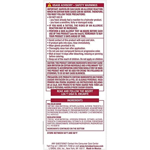 L'Oreal Excellence Creme - 5AR Velvet Brown (Medium Maple Brown) 3 Pack | Permanent Hair Color Kit for Home Use thumbnail 7