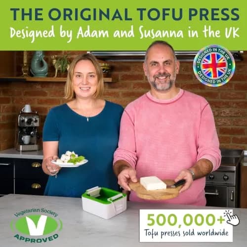 Tofuture Tofu Press | Self-Contained Vegan Tofu Water Remover, Fits 8-16 oz | Dishwasher Safe thumbnail 8