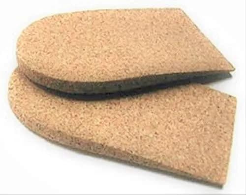 Atlas Biomechanics 1/8" (3 mm) Heel Lift, Rubber Cork, Small (2" Wide) 1 Pair | Medical Grade Orthopedic Support thumbnail 1