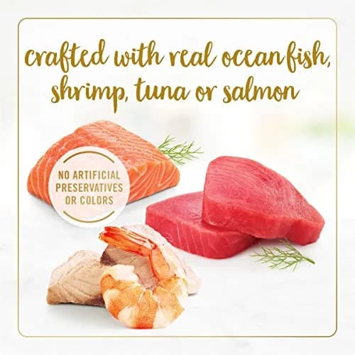 Purina Fancy Feast Grilled Seafood Wet Cat Food, 3 oz Cans, 30-Pack | Complete Nutrition for Adult Cats thumbnail 5