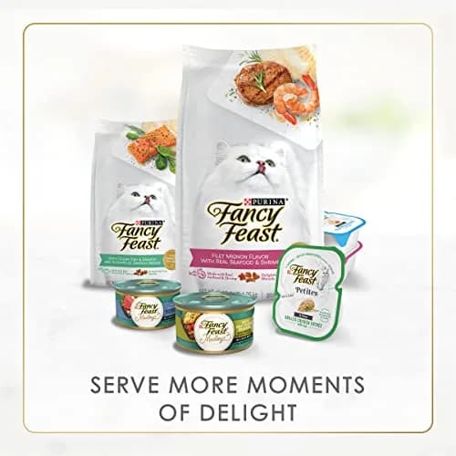 Purina Fancy Feast Grilled Seafood Wet Cat Food, 3 oz Cans, 30-Pack | Complete Nutrition for Adult Cats thumbnail 8
