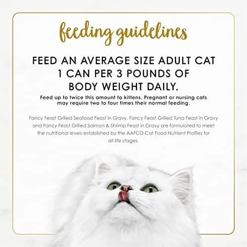 Purina Fancy Feast Grilled Seafood Wet Cat Food, 3 oz Cans, 30-Pack | Complete Nutrition for Adult Cats thumbnail 9