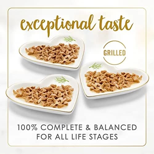 Purina Fancy Feast Grilled Seafood Wet Cat Food, 3 oz Cans, 30-Pack | Complete Nutrition for Adult Cats thumbnail 3