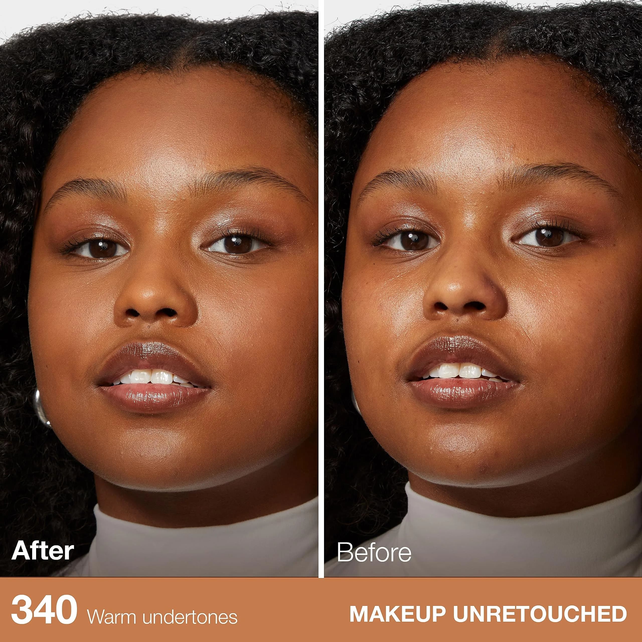 Maybelline Fit Me Matte + Poreless Liquid Foundation, 340 Cappuccino, 1 Fl Oz | Oil-Free, Pore Minimizing - view 3