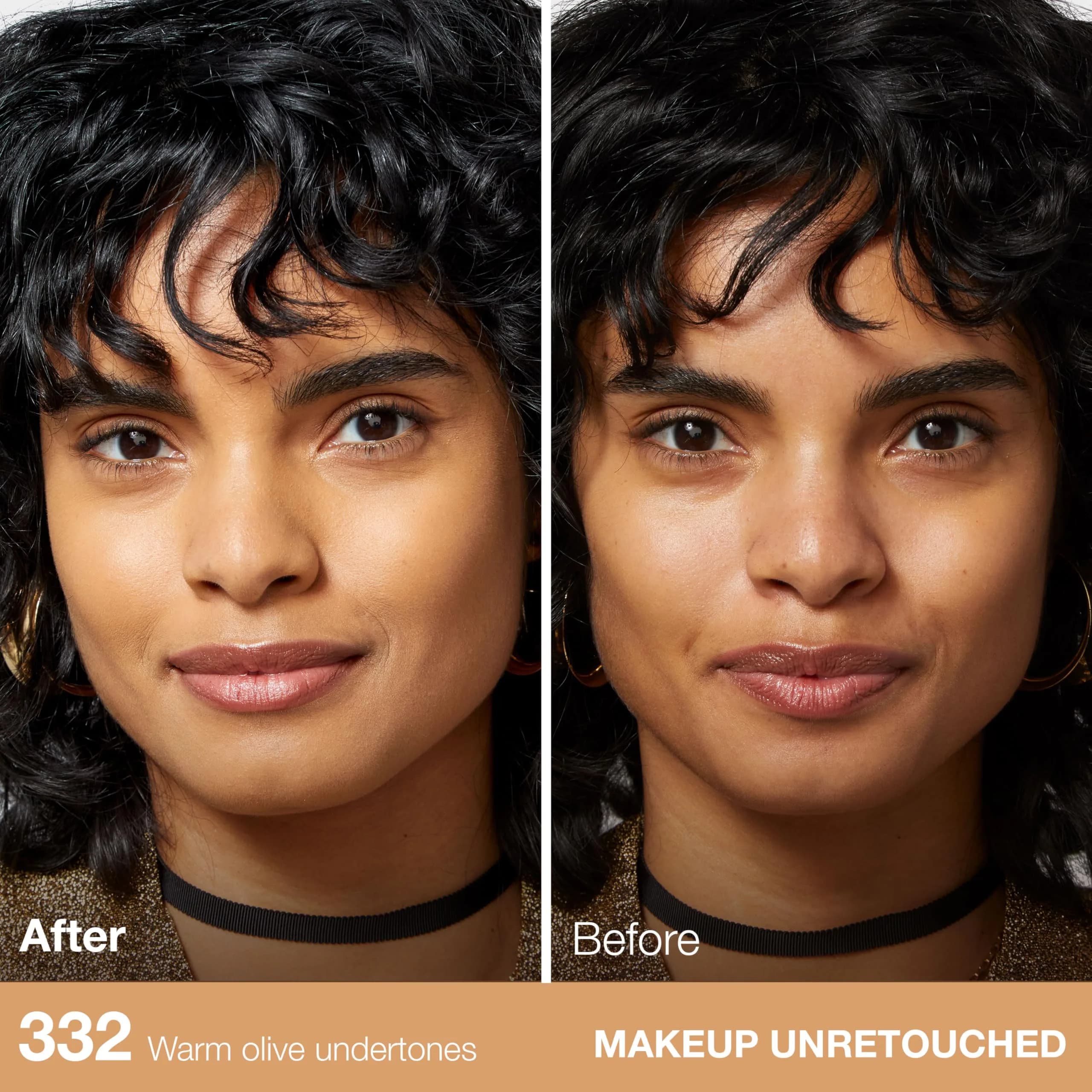 Maybelline Fit Me Matte + Poreless Liquid Foundation, 332 Golden Caramel, 1 Fl Oz - view 3