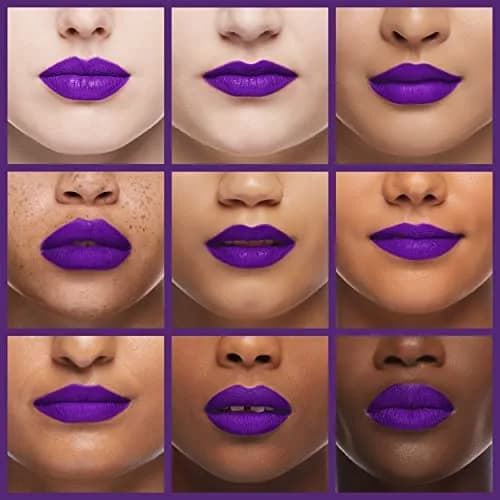 Maybelline New York Color Sensational Vivid Matte Liquid Lipstick Vivid Violet 7.7ml (0.26 fl. oz.) thumbnail 4