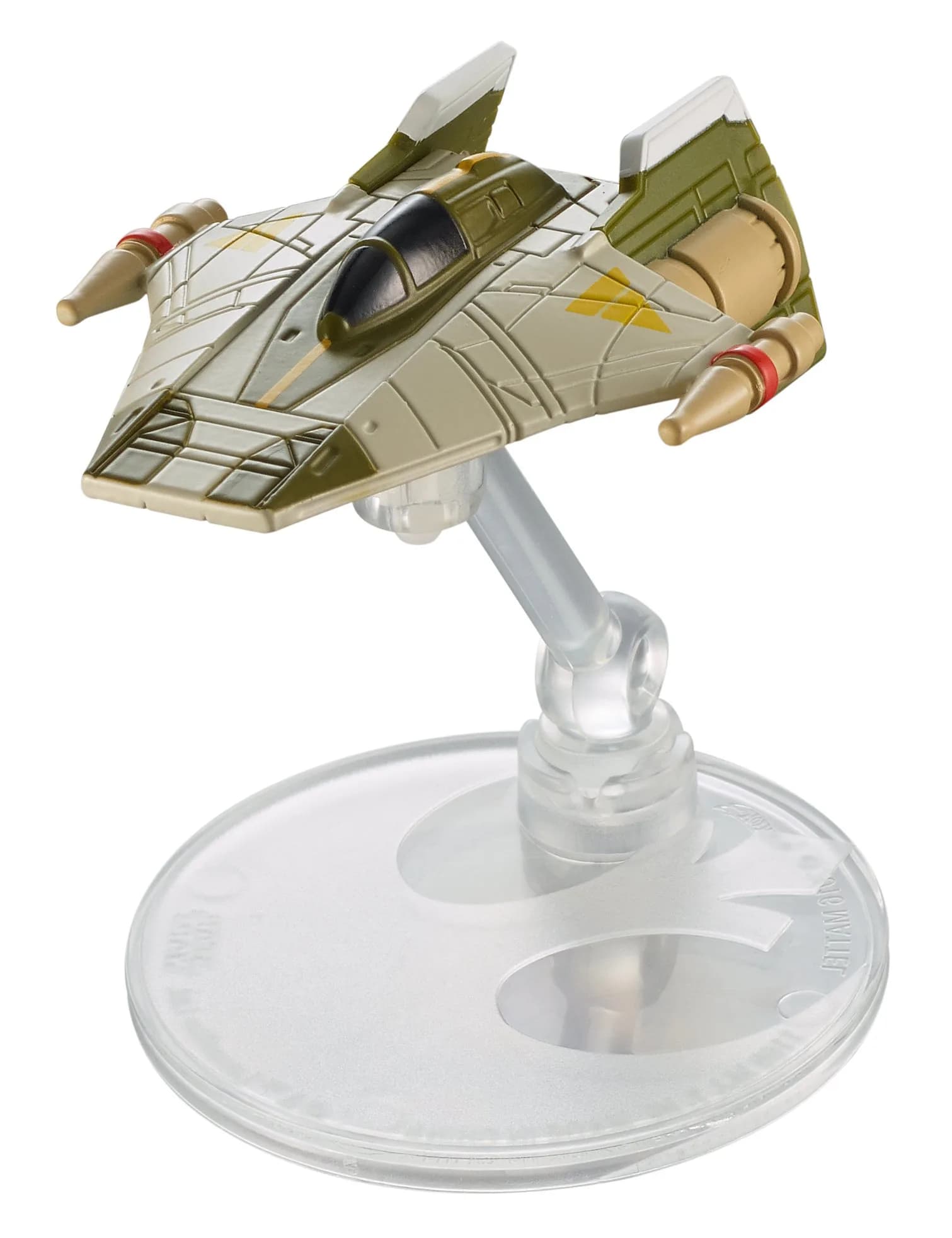 STAR WARS Hot Wheels Starship A-Wing Fighter (Rebels) | 1:64 Scale Diecast Model for Collectors & Kids - main product image