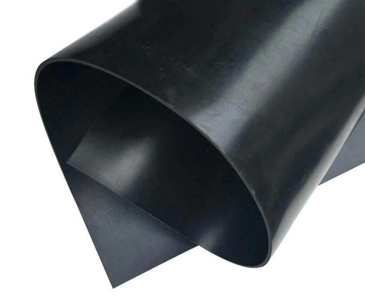 Rubber Sheet Warehouse Neoprene Rubber Sheet 3/32" x 3" x 10' (2.4mm x 76mm x 3.05m) | USA-Sourced Industrial Grade — 3" x 10'