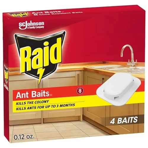 Raid Ant Killer Baits 4 Count | Kills Colony & Ants for 3 Months thumbnail 1
