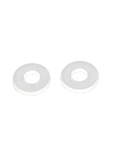 uxcell Nylon Flat Washers 7mm OD x 3mm ID x 1mm Thickness Clear | Pack of 100 thumbnail 2