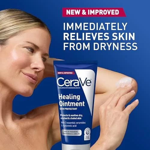 CeraVe Healing Ointment 5oz | Skin Protectant for Dry & Eczema-Prone Skin thumbnail 4