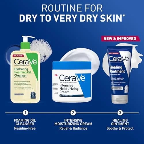 CeraVe Healing Ointment 5oz | Skin Protectant for Dry & Eczema-Prone Skin thumbnail 8