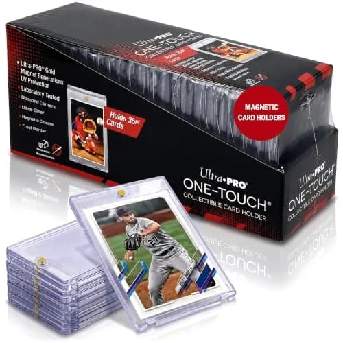 Ultra Pro Magnetic Card Holder 35pt | Clear Display with UV Blocking for Standard Cards thumbnail 1