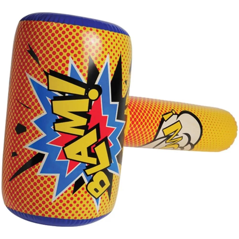 U. S. Toy Superhero Bopper Inflate 76cm (30") x 43cm (17") | Fun Comic-Inspired Party Favor - main product image