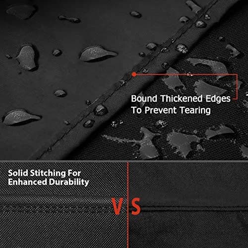 iCOVER 70 Inch Heavy-Duty Waterproof Grill Cover | Fits Weber, Char-Broil, Dyna-Glo & More thumbnail 9