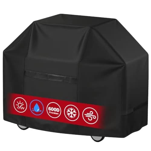 iCOVER 82 Inch Grill Cover Charcoal | Heavy Duty Waterproof Outdoor BBQ Cover for Weber, Char-Broil, Brinkmann, etc. thumbnail 1