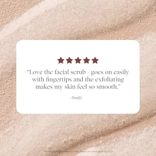 Crepe Erase Refining Facial Scrub 6 fl oz | Gentle AHA BHA Exfoliator for Wrinkle & Crepe Skin thumbnail 6