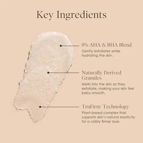 Crepe Erase Refining Facial Scrub 6 fl oz | Gentle AHA BHA Exfoliator for Wrinkle & Crepe Skin thumbnail 3