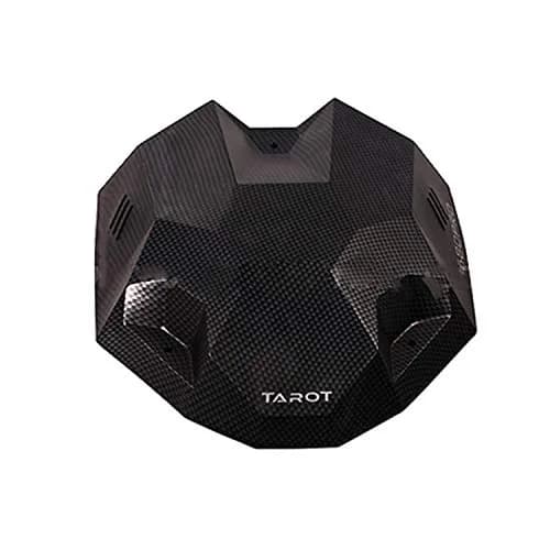 TAROT TL2851 680PRO Carbon Fiber Pattern Canopy Hood Head Cover 259cm (10.2in) | For Multi-Axis Aircraft thumbnail 1