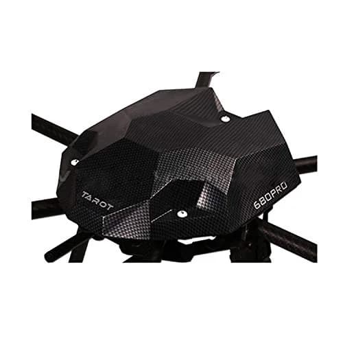 TAROT TL2851 680PRO Carbon Fiber Pattern Canopy Hood Head Cover 259cm (10.2in) | For Multi-Axis Aircraft thumbnail 2