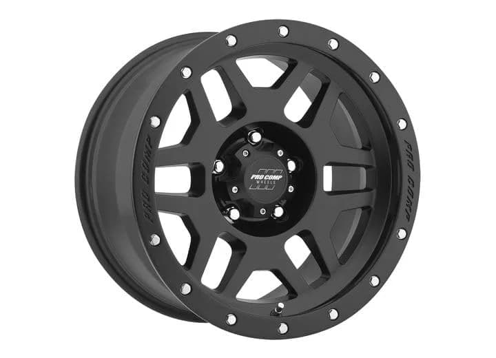 PRO COMP PHASER 18X9 5X150 5.47 12mm Satin Black Wheel | High-Strength Alloy for Trucks & SUVs thumbnail 4