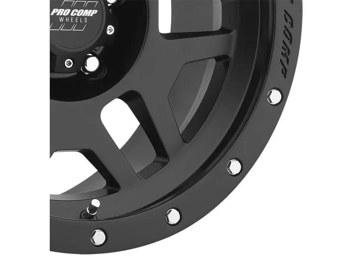 PRO COMP PHASER 18X9 5X150 5.47 12mm Satin Black Wheel | High-Strength Alloy for Trucks & SUVs thumbnail 5