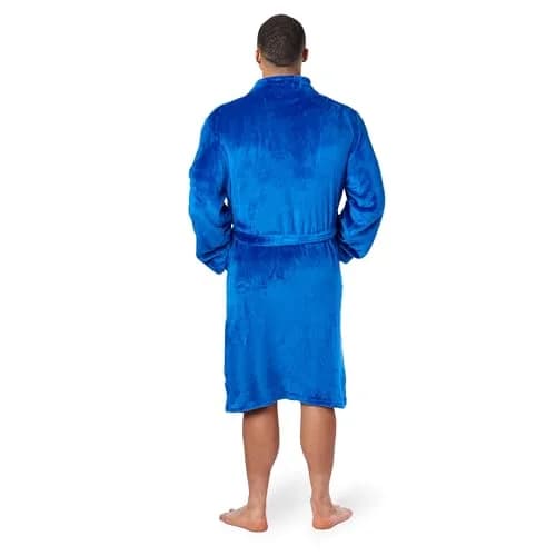 Northwest NFL New York Giants Adult Unisex Silk Touch Bathrobe Large/X-Large | Officially Licensed Fan Lounge Wear thumbnail 4
