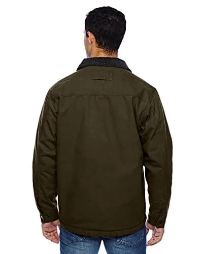 DRI Duck Men's Endeavor Jacket X-Large | Rugged Cotton Canvas with Sherpa Lining thumbnail 2
