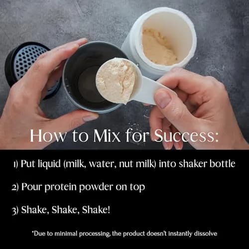 Mt. Capra Clean Whey Protein | 24 g Protein Per Serving | Vanilla Bean thumbnail 6
