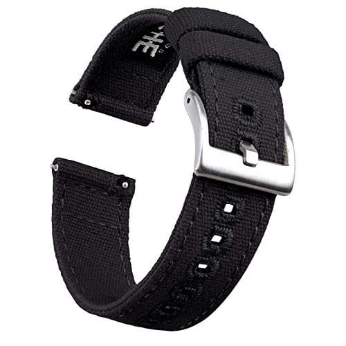 Ritche Canvas Watch Band 18mm | Quick Release, Vintage Style, Suitable for Men & Women thumbnail 1