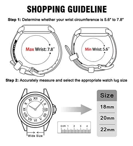 Ritche Canvas Watch Band 18mm | Quick Release, Vintage Style, Suitable for Men & Women thumbnail 6