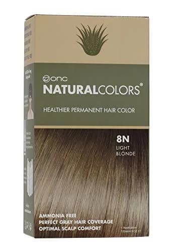 ONC NATURALCOLORS 8N Light Blonde Hair Dye 120 mL | Organic, Ammonia-Free, Gray Coverage thumbnail 1