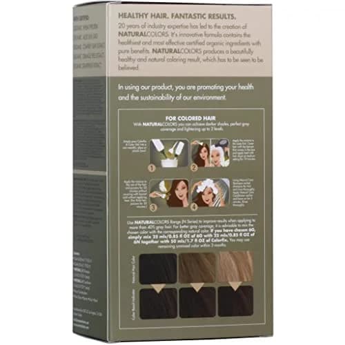 ONC NATURALCOLORS Hazelnut Brown 4 fl. oz. | Heat Activated Organic Hair Dye, 100% Gray Coverage thumbnail 2